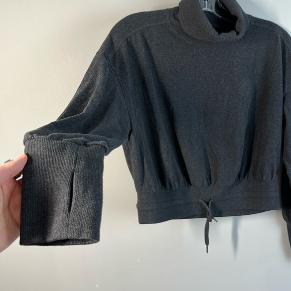 Sweaty Betty Womens Melody Luxe Fleece Pullover Medium High Roll Neck Sweater - Picture 10 of 15